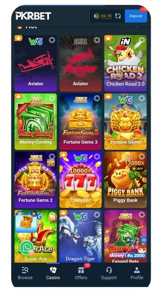 pkrbet game
